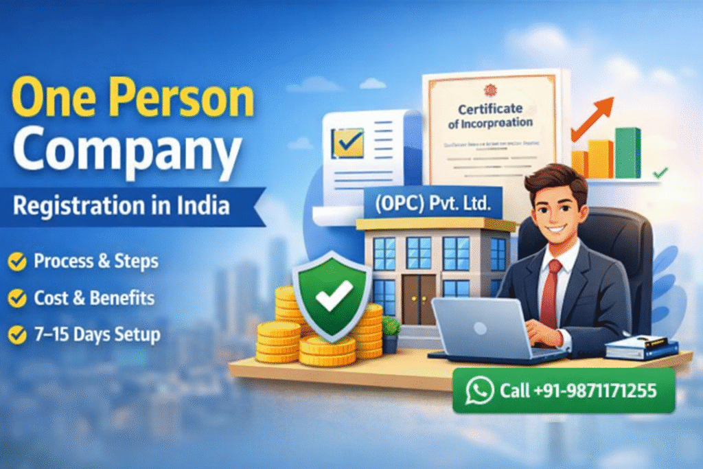 one person company registration
